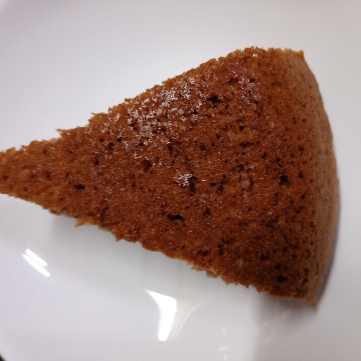 炊飯器でココアケーキ